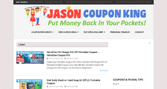 Desktop Screenshot of jasoncouponking.com